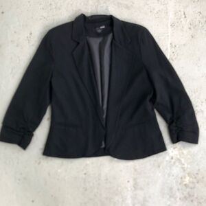 Aqua 3/4 sleeve jacket